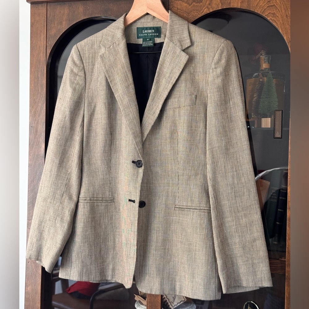 Lauren Ralph Lauren Wool & Linen Blazer